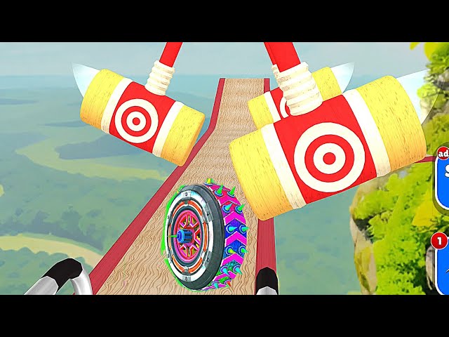 Rolling Tires Adventure 🌈 Landscape Gameplay Android iOS 💥 Nafxitrix Gaming Game 2