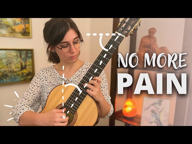 Minimal Effort, Maximum Comfort - how to hold the classical guitar PROPERLY