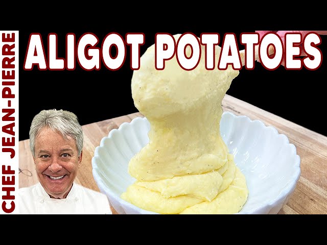 Cheesy Aligot Mashed Potatoes Recipe | Chef Jean-Pierre