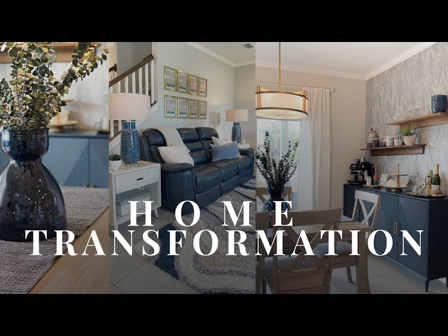 Ultimate Home Transformation: Complete Makeover of Living Room, Dining Room, and Foyer!