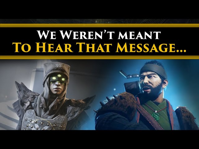 Destiny 2 Lore - Eris's Secret Message to the Drifter (Rat) & what they might be hiding from us!