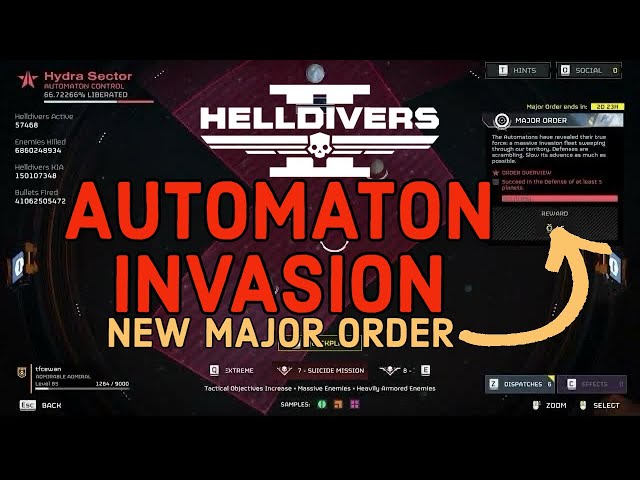 QUICK VID: AUTOMATON INVASION!!! NEW MAJOR ORDER!!!