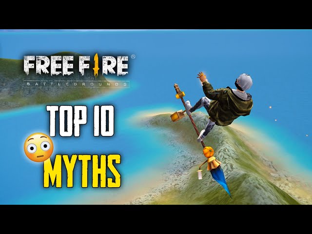 Top 10 Mythbusters in FREEFIRE Battleground | FREEFIRE Myths #273