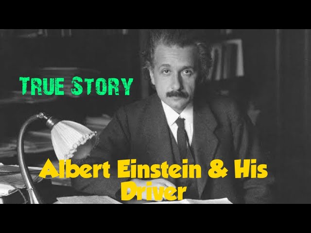 Albert Einstein And His Driver | True Story | Short Story #164 | English | Minutes Of Motivation