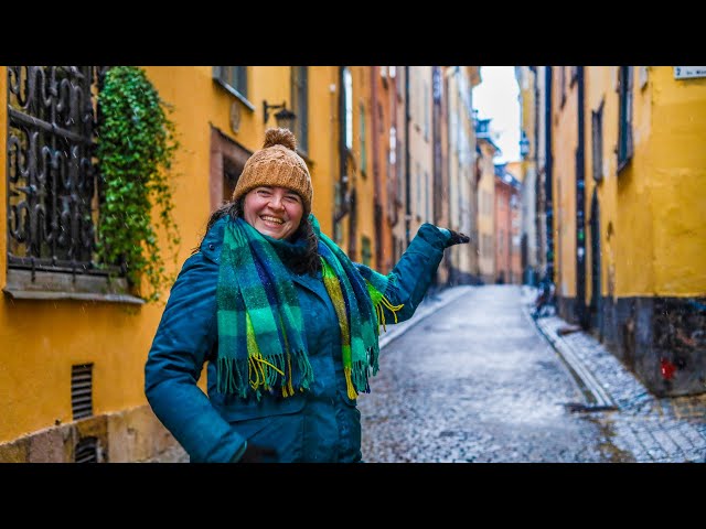 A Very Swedish Winter Day In STOCKHOLM! (Van Life Europe)