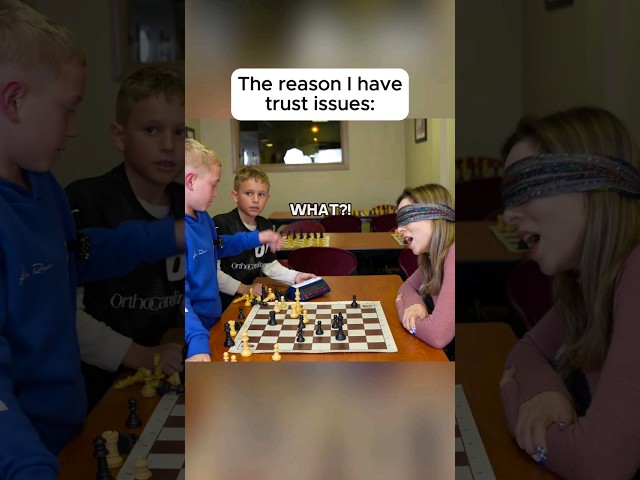 These kids… can not trust them with anything 😠😅♟️