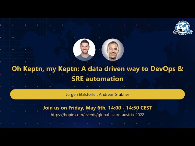 Oh Keptn, my Keptn: A data driven way to DevOps & SRE automation