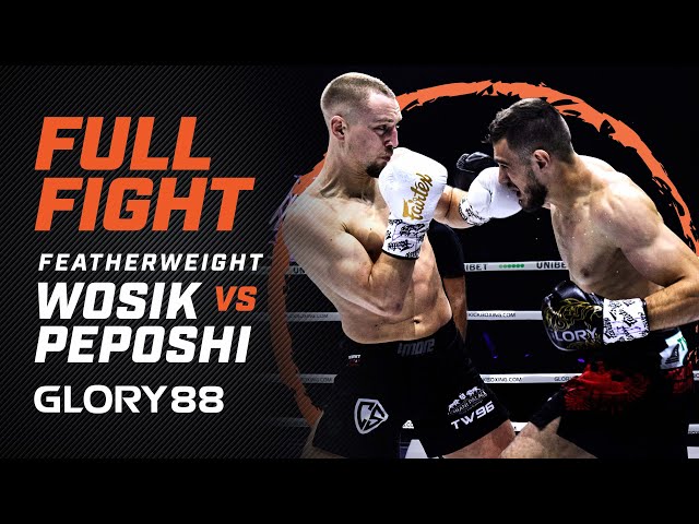 GLORY 88:  Denis Wosik vs. Berjan Peposhi - Full Fight