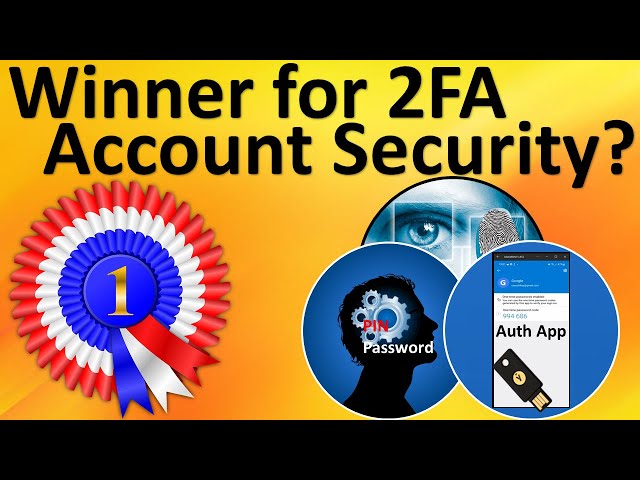 The Winner of Best 2FA Method for Online Account Security?
