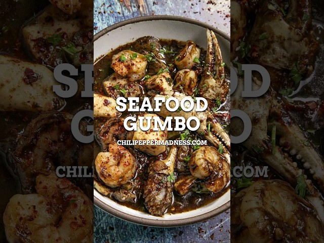 The BEST Seafood Gumbo