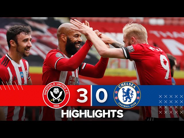 Sheffield United 3-0 Chelsea | Premier League highlights | McGoldrick double in huge EPL win!