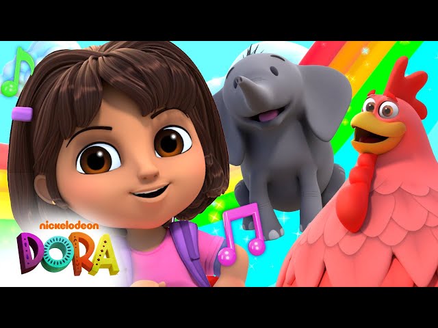 Sing & Dance with Dora #5 🐘 Un Elefante se Balanceaba | Dora & Friends