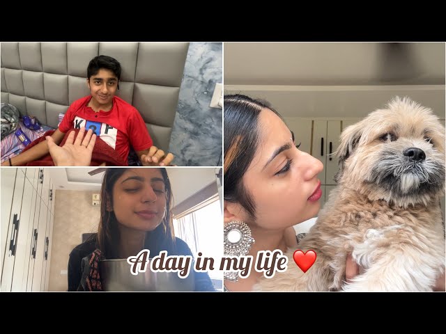 A day in my life ❤️ (shared my skincare routine)