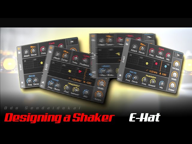 Bitwig - Designing Shaker - E Hat
