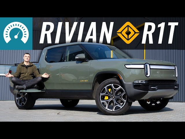 Перший RIVIAN R1T в Україні. Повний огляд електро-пікапа Rivian