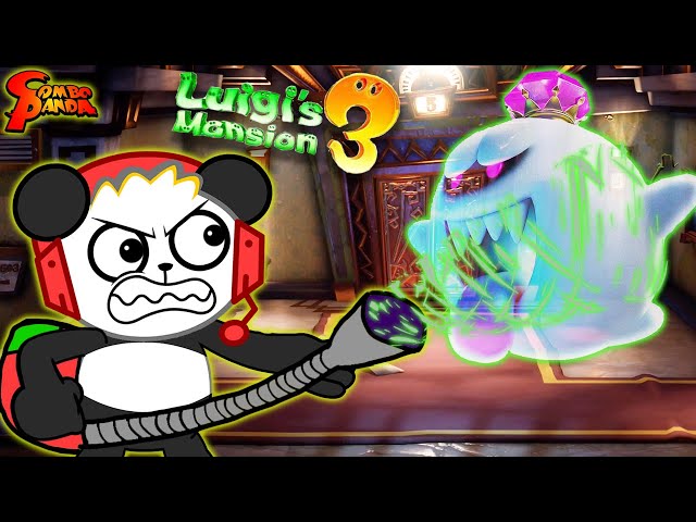 Combo goes SUPER BOSS MODE! Let’s Play Luigi’s Mansion 3 with Combo Panda