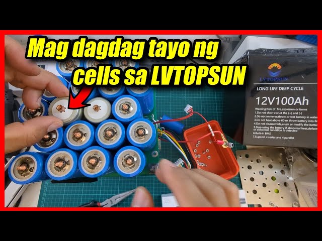 LiFePO4 Battery Repair - Hanapin natin ang mahinang cells