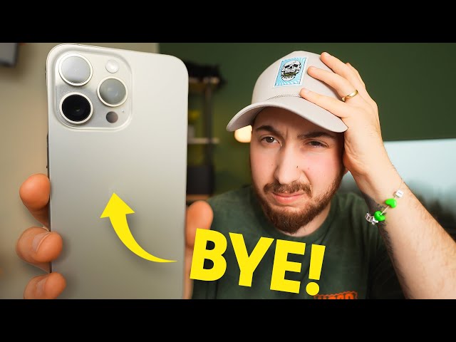 Why I'm Leaving Apple in 2024 For Good... (iPhone 15 Pro Max)