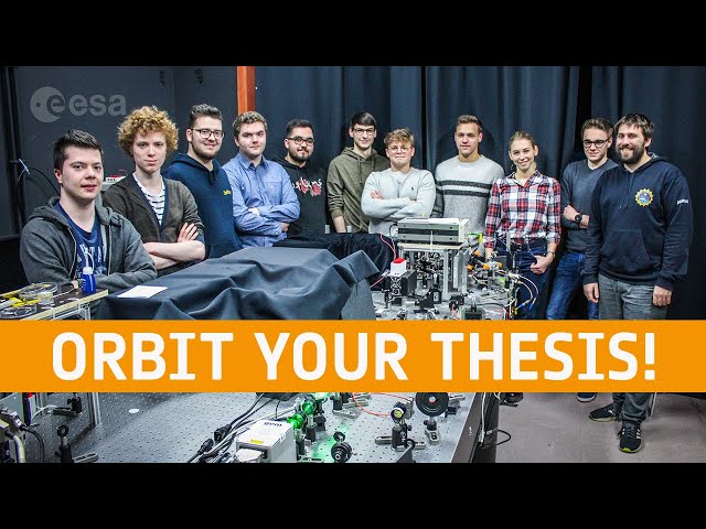 Orbit Your Thesis! team OSCAR-QUBE  interview before launch