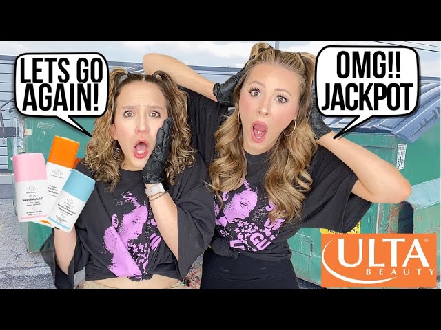 WE WENT DUMPSTER DIVING AT ULTA BEAUTY 💄😱🗑 (MUST SEE)
