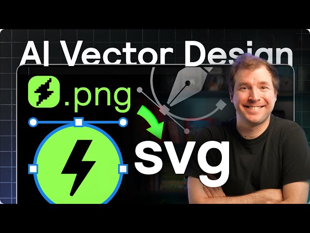 Finally a way to make SVG Vector Icons & Logos with AI for Web Design!