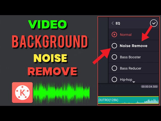 How To Remove Background Noise From Video & Audio In Kinemaster | Remove YouTube Video Noise Android
