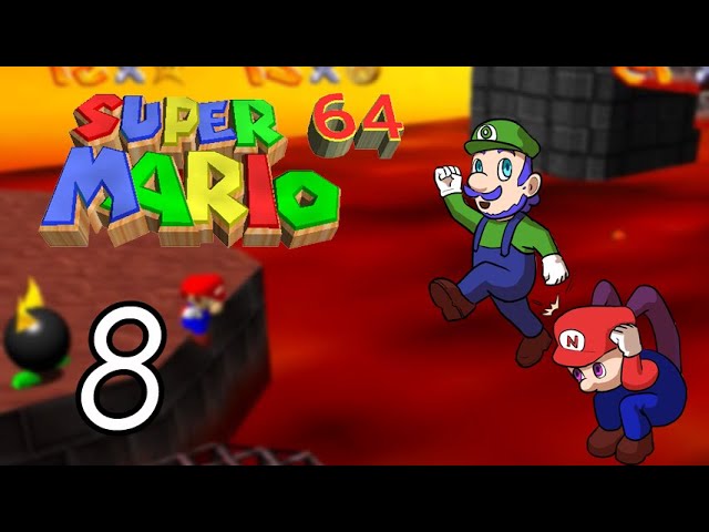 Super Mario 64 [8] Red coins on the floating isle
