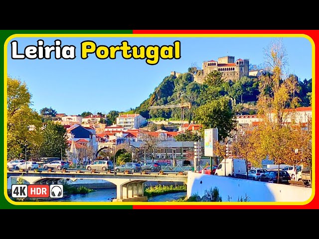 🇵🇹 LEIRIA Portugal Walking Tour - December 2023 - 4K HDR