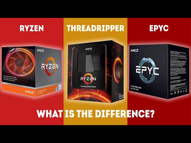 Ryzen vs Threadripper vs Epyc - What Is The Difference? [Simple Guide]