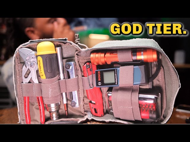 EDC Tool Kit That Real Men Carry to Fix Life's Problems