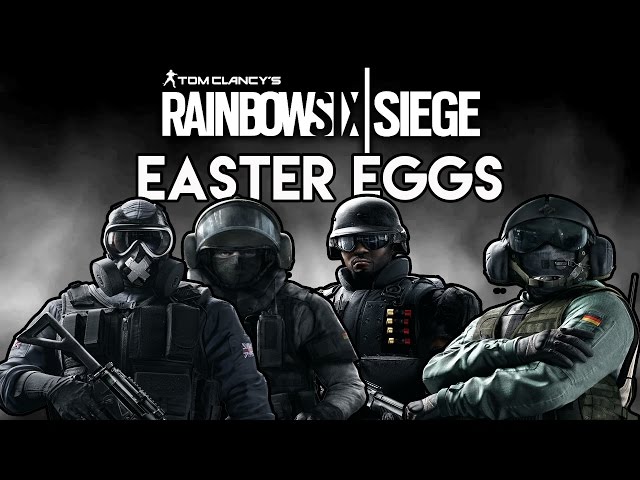 The Best Easter Eggs & Secrets In Rainbow Six Siege