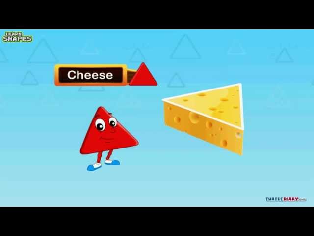 Let's Learn About the TRIANGLE SHAPE *Math for Kids*