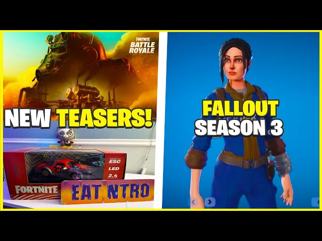 Fortnite x Fallout in Season 3! TEASERS AND SECRETS