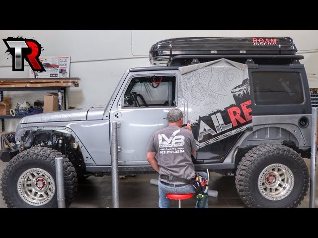 A Complete Transformation – We Vinyl Wrap My Jeep Wrangler
