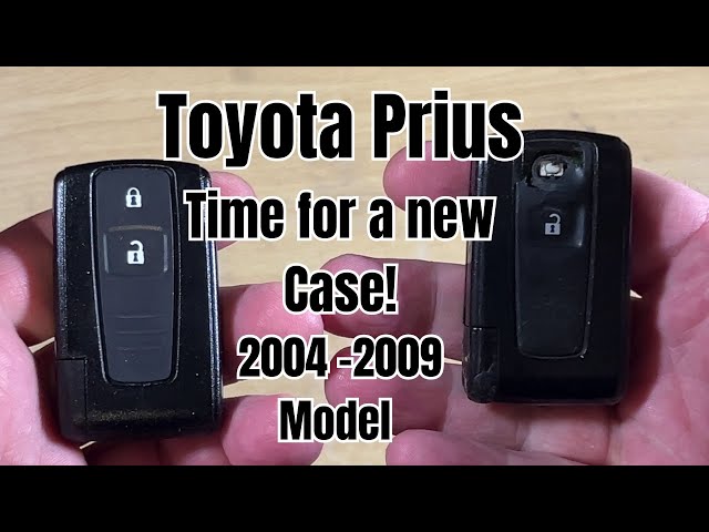Toyota Prius UK Modoel Keyfob Case Replacement - Type 2 Generation 2 Models from 2004 to 2009