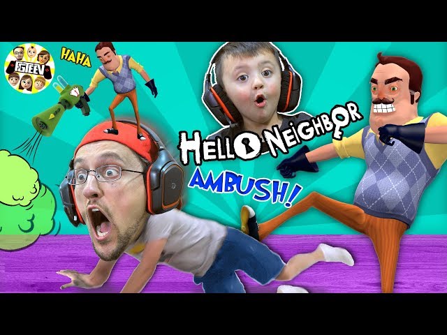 Hello Neighbor Story Mod!! Who Kicked Duddy? (FGTEEV Gameplay / Skit)