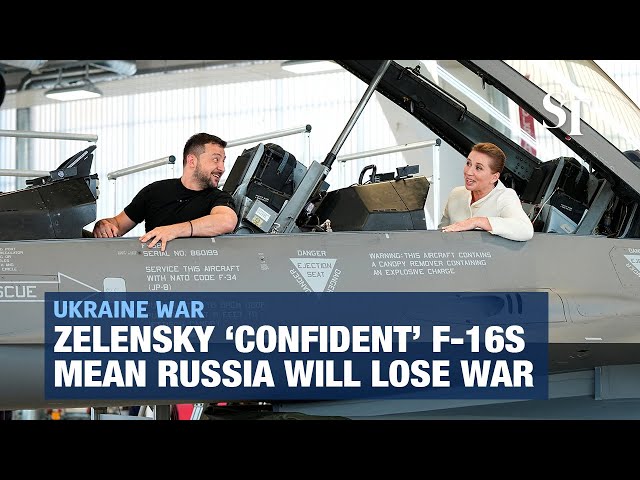 Zelensky 'confident' F-16s mean Russia will lose war