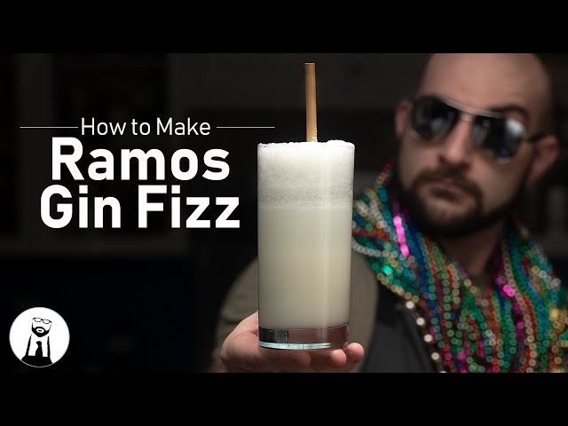 Ramos Gin Fizz | Black Tie Kitchen