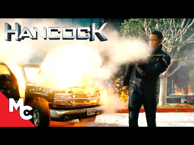 Hancock Clip | Bank Heist Full Scene | Will Smith