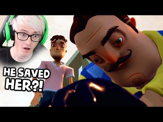 A NEW ENDING?! HELLO NEIGHBOR HIDE AND SEEK (Happy End Mod)