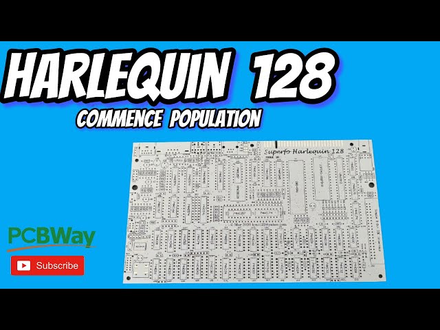 Building the Zx Spectrum 128 Harlequin 👾👉 let’s have a go 😀