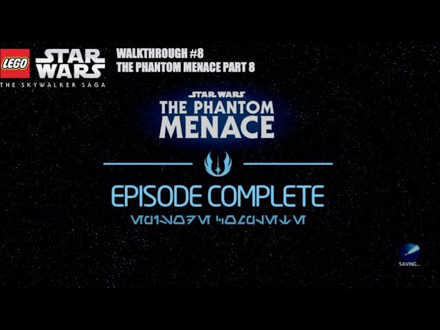 LEGO Star Wars The Skywalker Saga Walkthrough #8 The Phantom Menace Part 8 The Battle Of Naboo
