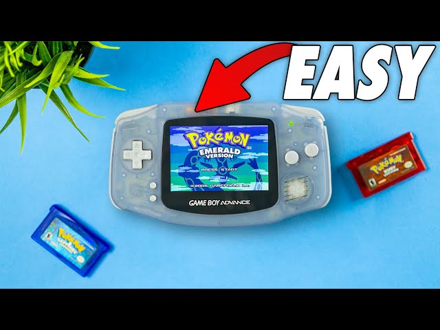 The EASIEST Mod Kit For ANY GBA Shell! | Drop-In GBA Tutorial