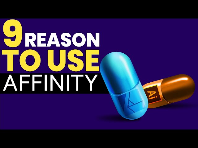 9 reasons WHY I use Affinity Designer instead of Adobe Illustrator in 2020