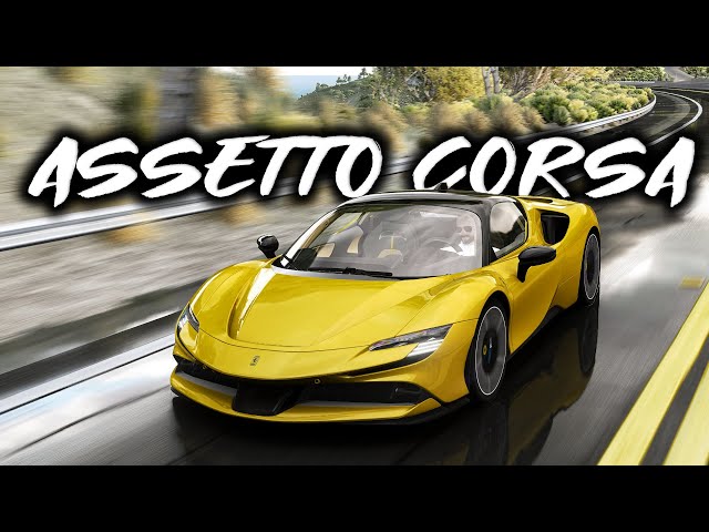 Assetto Corsa - Ferrari SF90 Stradale 2020 | Top speed on Autobahn