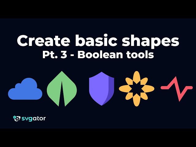 Creating Basic Shapes 3 | SVGator