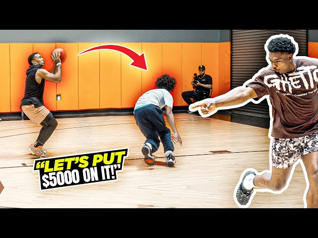 "Let's Bet $5000 RIGHT NOW" He Got His Ankles SNATCHED In This CRAZY 1v1 | Hoop Dreams Ep 2