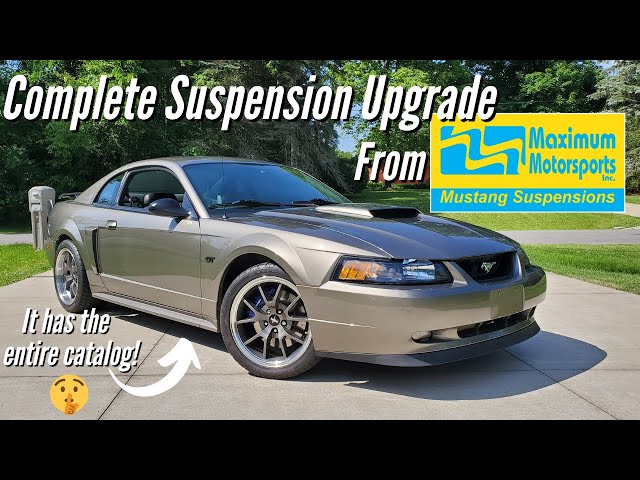 Transform Your Mustang's Handling: Installing Maximum Motorsports Suspension on a 79-04 Mustang