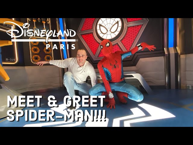 Disneyland Paris: Meet & Greet Spider-Man (at Avengers Campus)