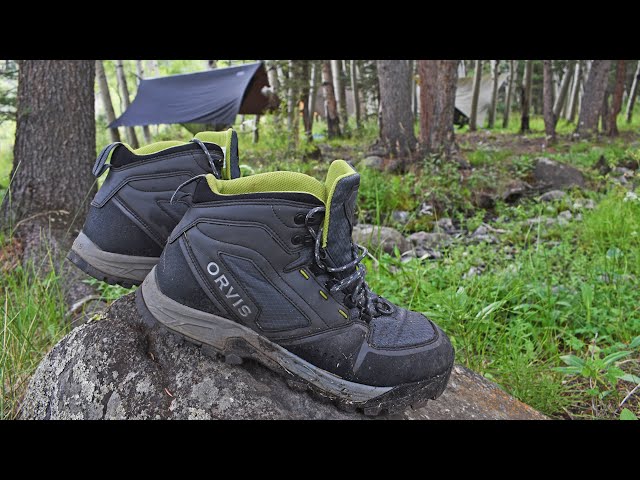You need these Hiking/Wet Wading Boots - Orvis Ultralight Wading Boots